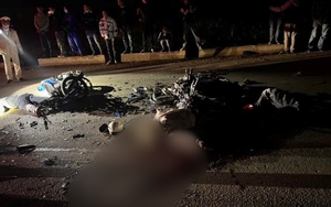 Thanh Hoá: Tai nạn đặc biệt nghiêm trọng giữa 2 xe máy khiến 3 người tử vong, 2 người bị thương