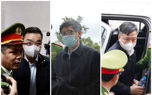 Hình ảnh đầu tiên dẫn giải cựu Bộ trưởng Chu Ngọc Anh, Nguyễn Thanh Long và các bị cáo đến tòa vụ Việt Á