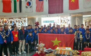 ĐT Việt Nam được đón tiếp chu đáo và nồng nhiệt tại Doha, Qatar