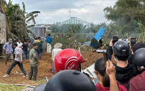 Vụ rơi máy bay quân sự ở Quảng Nam: Chính quyền thông tin về thiệt hại ban đầu