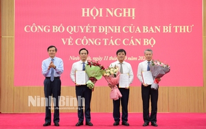 Bổ nhiệm Phó Viện trưởng VKSND tỉnh, chỉ định Bí thư Quận ủy, Huyện ủy - Ảnh 6.