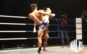 "Thợ săn knock-out gốc Việt" tung 55 cú đấm, hạ gục võ sĩ người Mỹ - Ảnh 6.