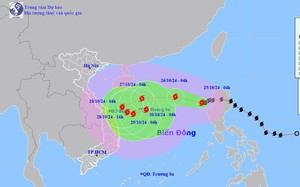 Tin mới nhất về bão số 6: Bão số 6 còn cách Hoàng Sa 230km, thẳng tiến Quảng Trị - Quảng Nam - Ảnh 4.