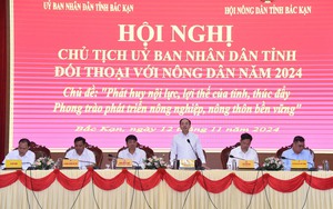 Chủ tịch UBND tỉnh Lạng Sơn đối thoại nông dân năm 2024- Ảnh 9.