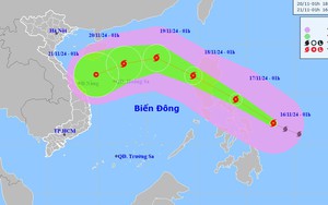 NÓNG: Bão MANYI đã vào biển Đông, chính thức thành bão số 9, đang giật cấp 15 - Ảnh 2.