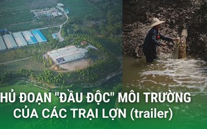 Dân liên tiếp “bắt quả tang” trại lợn xả thải ra gây ô nhiễm môi trường (Video kỳ 1) - Ảnh 1.