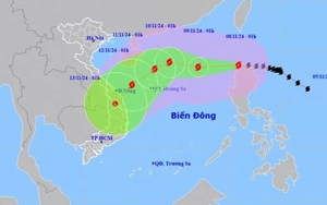 Tin bão mới nhất: Cập nhật về hướng di chuyển của bão số 7 Yinxing, mạnh cấp 14, giật cấp 17, biển động dữ dội - Ảnh 2.