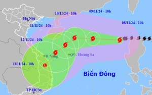 Tin bão mới nhất: Cập nhật bão số 7 Yinxing có diễn biến khó lường, giữ nguyên cường độ giật cấp 17 - Ảnh 1.