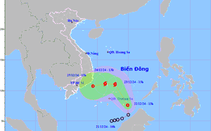 NÓNG: Áp thấp nhiệt đới đang mạnh lên giật cấp 9, đêm nay, Biển Đông sắp đón bão số 10 - Ảnh 5.