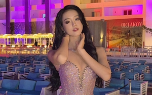 Miss Intercontinental 2024: Á hậu Bùi Khánh Linh nổi da gà, suýt gặp sự cố thi Trang phục dân tộc - Ảnh 4.