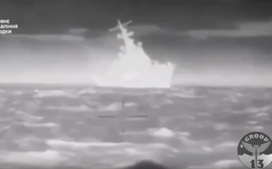 Tình báo Ukraine đánh chìm tàu chiến Nga ở Crimea, tiếp tục giáng đòn Hạm đội Biển Đen