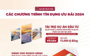 Các chương trình tín dụng ưu đãi đầu năm 2024 của Agribank