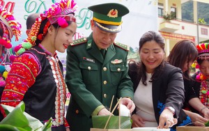 Bộ Chỉ huy BĐBP tỉnh Lai Châu: Mang xuân về với bà con biên giới Thò Ma