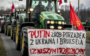 Cảnh sát điều tra việc nông dân Ba Lan kêu gọi ông Putin 