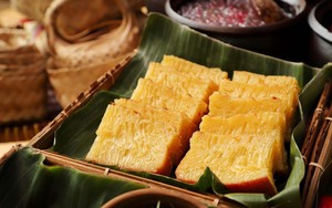 Độc đáo, loại quả chín vàng ruộm chế biến được món bánh thơm ngon, bổ dưỡng