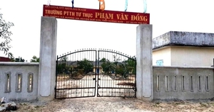 Quảng Nam: Không hoạt động suốt nhiều năm, một trường THPT tư thục bị giải thể