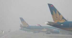 Cục Hàng không chỉ đạo khẩn các chuyến bay ảnh hưởng sương mù