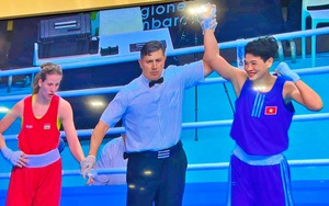Võ Thị Kim Ánh thắng thuyết phục nữ võ sĩ boxing Hungary, tiệm cận vé dự Olympic 2024