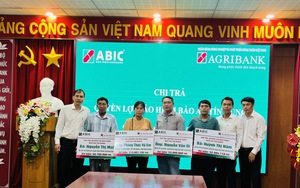 Bảo hiểm Agribank Kiên Giang chi trả hơn 279 triệu đồng cho gia đình các khách hàng vay vốn tại Agribank CN Kiên Giang II