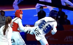 Thua ngược bán kết, nữ võ sĩ taekwondo Bạc Thị Khiêm 