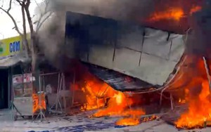 Phú Quốc: Cháy cửa hàng kinh doanh nệm bọc yên xe đối diện trụ sở phường