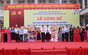Trung tâm Hỗ trợ phát triển giáo dục hòa nhập tỉnh Sơn La đi vào hoạt động