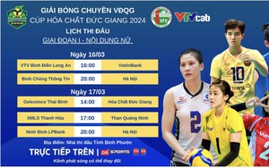 Giải bóng chuyền VĐQG 2024 chính thức khởi tranh