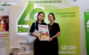 Video: Điểm đặc biệt thu hút sinh viên báo chí tại gian trưng bày Báo Nông thôn Ngày nay/Dân Việt ở Hội báo 2024