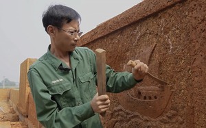 Ngôi làng ở ngoại thành Hà Nội nổi tiếng với nghề đục đẽo một loại đá 