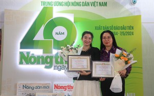 Báo Nông thôn Ngày nay/Dân Việt giành giải B và C tại Hội Báo toàn quốc 2024