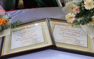 LCH Nhà báo TW Hội Nông dân Việt Nam và Báo Nông thôn Ngày nay nhận giải thưởng tại Hội Báo 2024