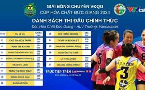 Link trực tiếp bóng chuyền Geleximco Thái Bình vs Hoá chất Đức Giang 