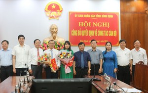 Chủ tịch tỉnh Bình Định bổ nhiệm 2 tân Phó Giám đốc Sở