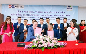 De Heus và Quan Minh ký hợp tác nuôi trồng thủy sản tại huyện đảo của Quảng Ninh, công suất 5-6 tỷ nhuyễn thể/năm