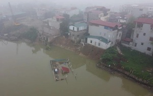 Bắc Ninh tiếp tục công bố tình huống khẩn cấp sau sự cố nhà dân bị sông Cầu 