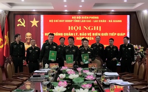 Bộ đội Biên phòng tỉnh Lai Châu, Lào Cai, Hà Giang hiệp đồng bảo vệ biên giới tiếp giáp