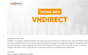 Hệ thống VNDirect bị 