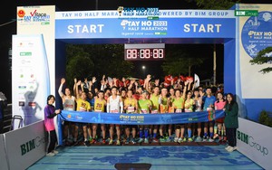 Hơn 10.000 người sẽ tham gia giải chạy Tay Ho Half Marathon 2024 