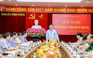 Bí thư Vĩnh Phúc Dương Văn An: Ban Thường vụ Tỉnh ủy sẽ cho ý kiến về kiện toàn cán bộ chủ chốt