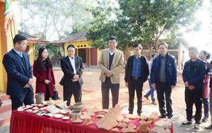Đào khảo cổ ở một nền một chùa cổ ở Bắc Giang, phát lộ vô số hiện vật có niên đại từ thời nhà Trần