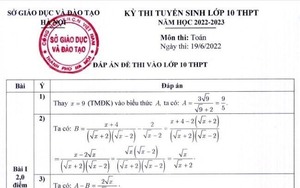 Đề thi Toán vào lớp 10 Hà Nội 3 năm gần đây có đáp án: Khó hay dễ?