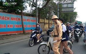 Video: Học sinh đầu trần, lạng lách bỏ trốn khi thấy lực lượng chức năng 