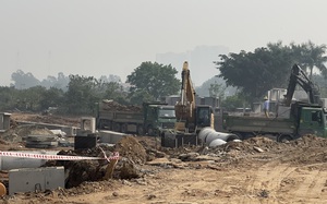 Nhà thầu thi công dự án đường Lê Quang Đạo kéo dài vận chuyển đất trái phép