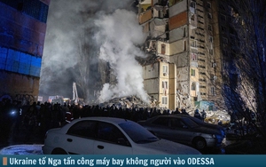 Hình ảnh báo chí 24h: Ukraine tố Nga dùng máy bay không người lái tấn công Odessa khiến 8 người chết
