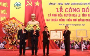 Một xã nông thôn mới nâng cao ở Ninh Bình, thu nhập bình quân đạt hơn 70 triệu đồng/người/năm