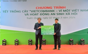 Vietcombank tổ chức Chương trình Về nguồn, Tết trồng cây “Vietcombank - vì một Việt Nam xanh” và hoạt động ASXH tại tỉnh Tuyên Quang