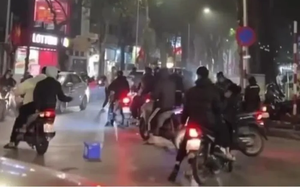 Bắt giữ 18 thanh, thiếu niên trong vụ dùng gậy, xẻng hỗn chiến ở phố Lò Đúc, Hà Nội