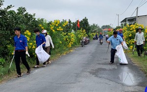 Một huyện của tỉnh Tiền Giang có tới 100 tuyến đường hoa nông thôn mới đẹp như phim, đó là huyện nào?