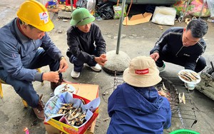 Đặc sản bén miệng của dân một nơi ở Nghệ An là ăn cá trích với thứ bánh thơm nức mùi hành phi