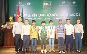 Kỳ thủ Việt Nam giành chuẩn Kiện tướng quốc tế từ giải cờ vua quốc tế Hà Nội 